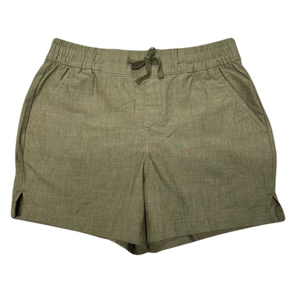 Magellan Sportswear Pants - Magellan Classic Outdoor Shorts Size S 4" Chambray Gorpcore Trails Olive Green